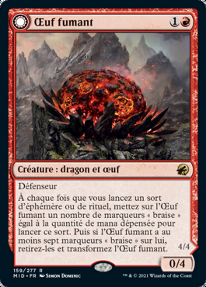 image Smoldering Egg // Ashmouth Dragon