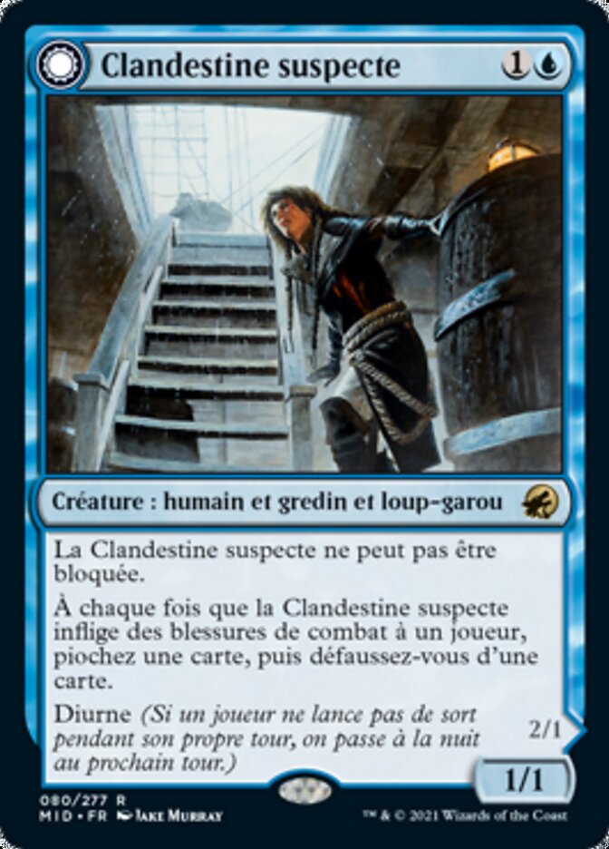 image Suspicious Stowaway // Seafaring Werewolf