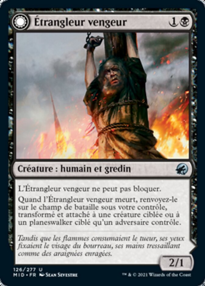 image Vengeful Strangler // Strangling Grasp