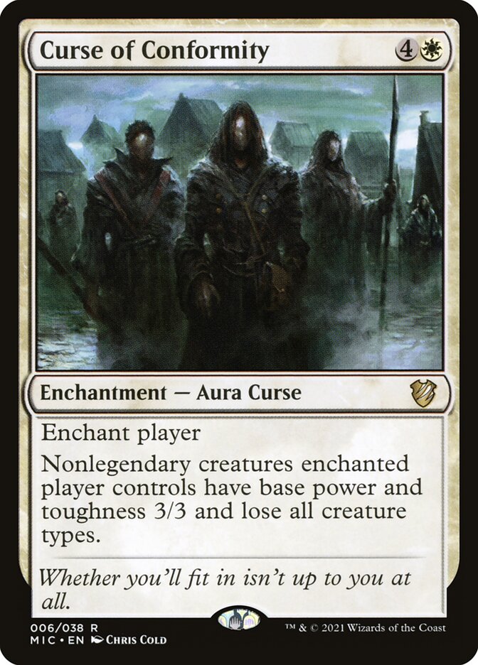 image Curse of Conformity