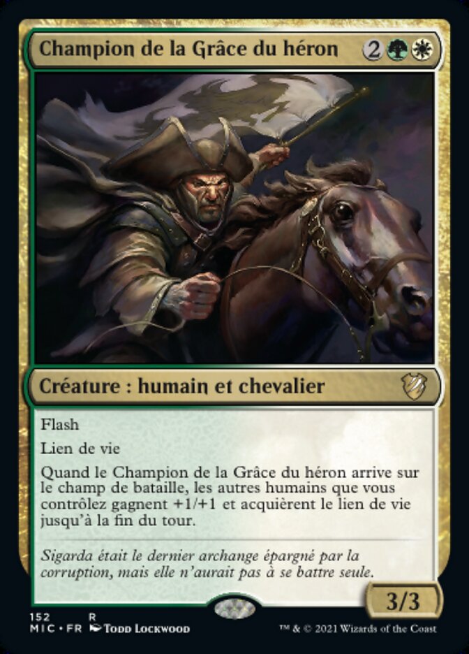 image Champion de la Grâce du héron