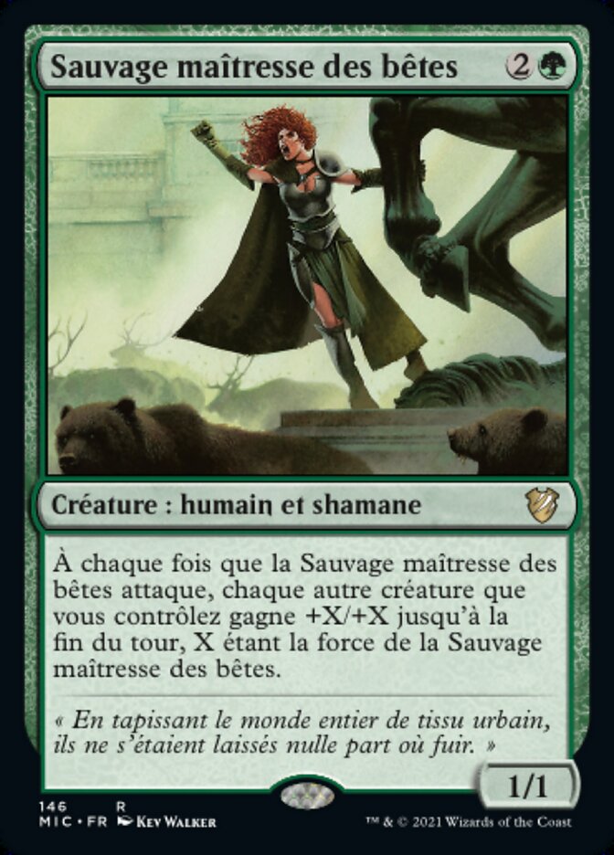 image Sauvage maîtresse des bêtes