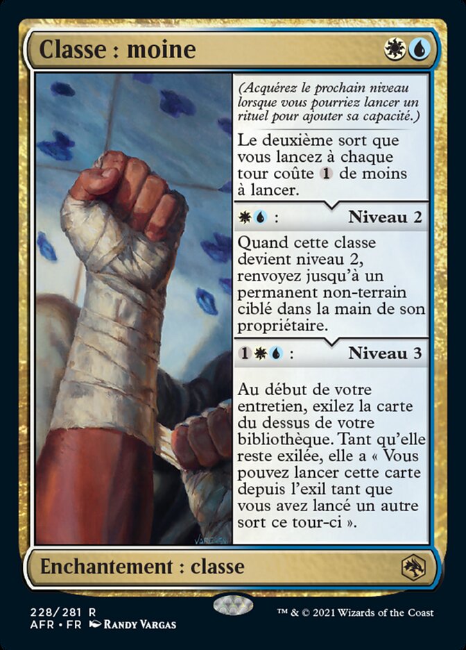 image Classe : moine
