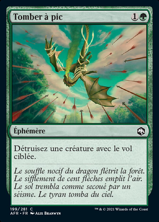 image Tomber à pic