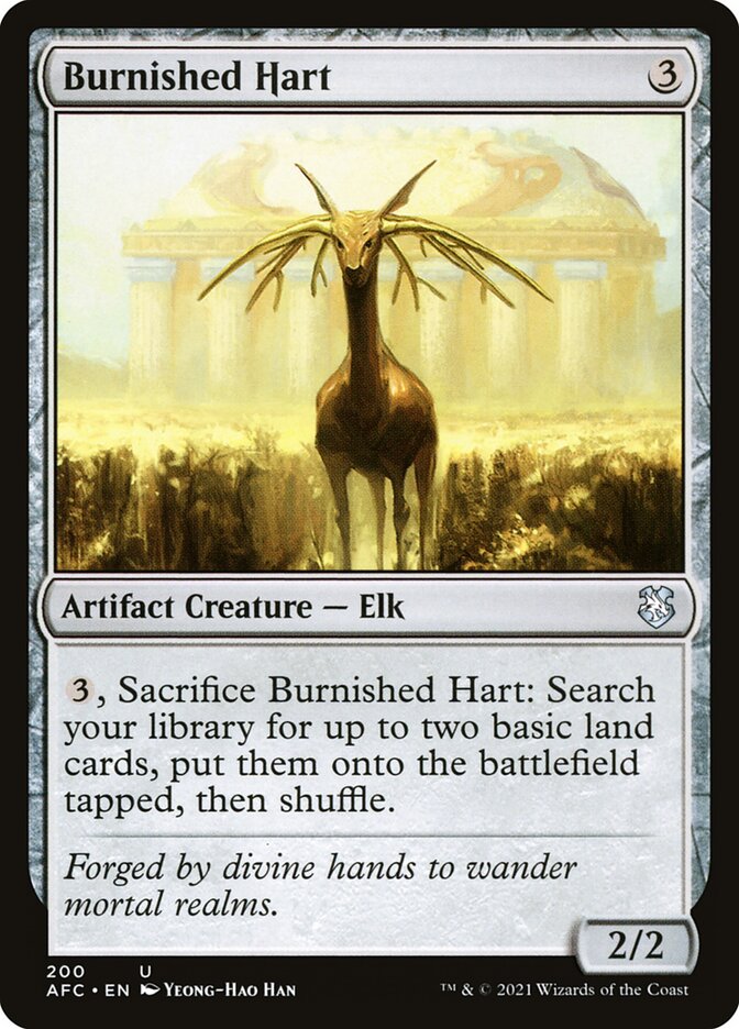 image Burnished Hart