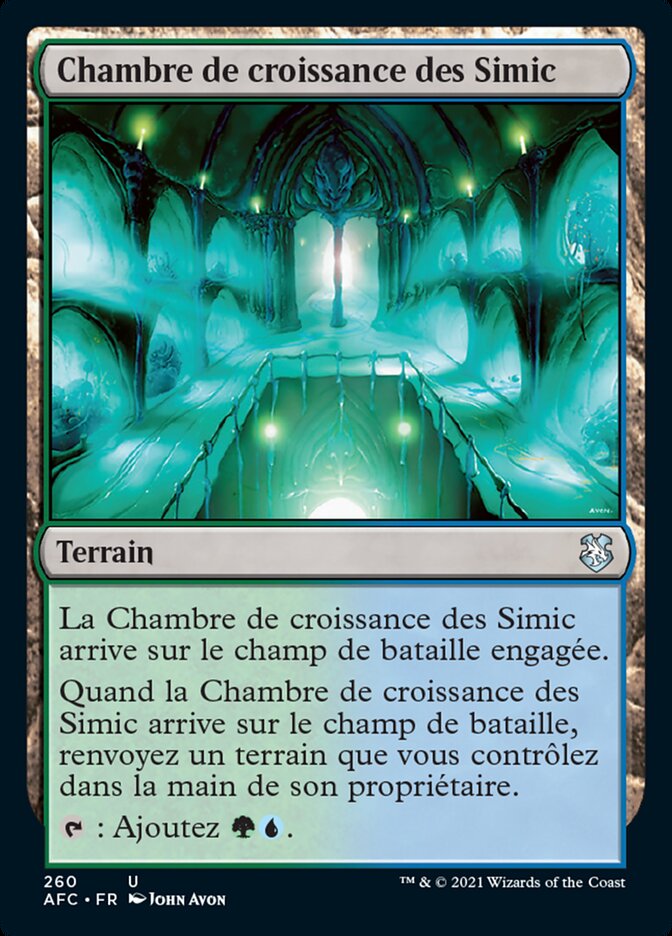 image Chambre de croissance des Simic