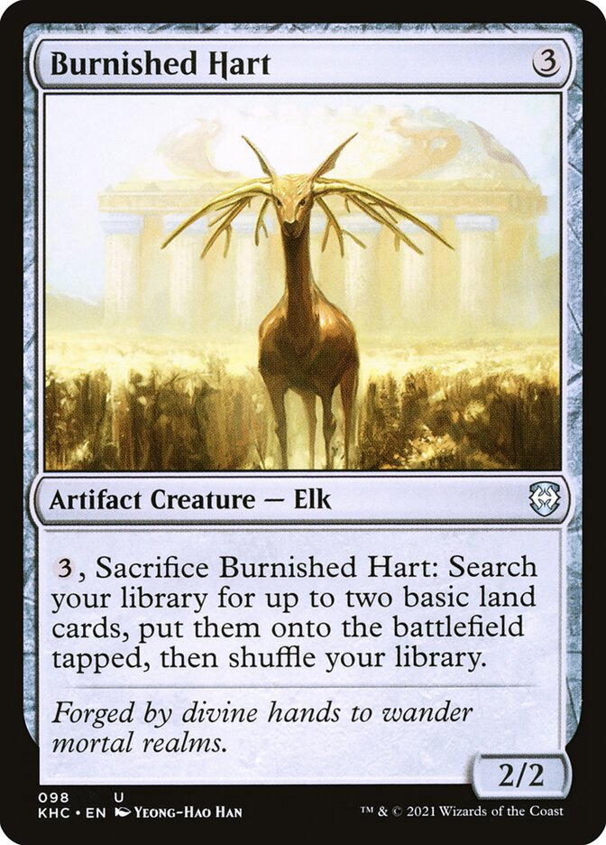 image Burnished Hart