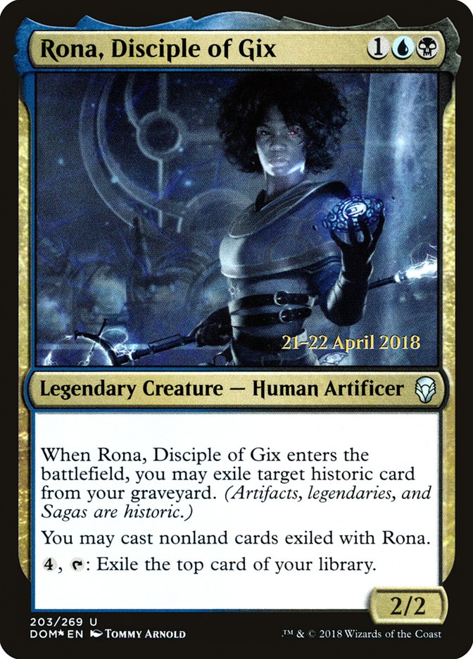 image Rona, Disciple of Gix
