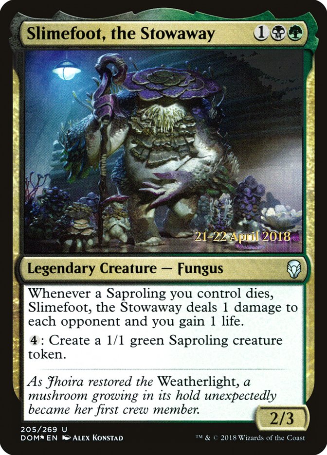 image Slimefoot, the Stowaway