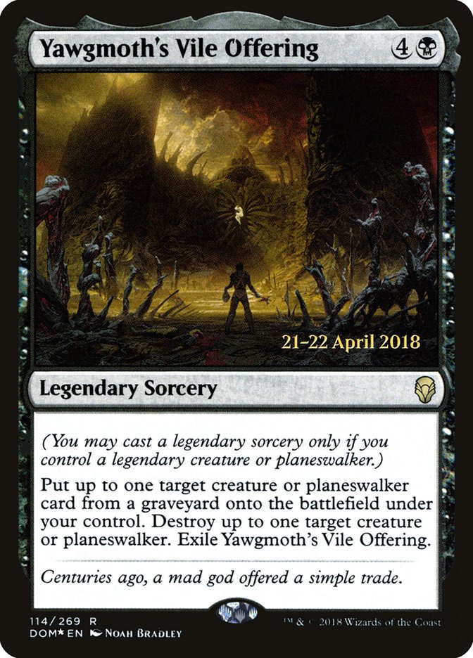 image Yawgmoth's Vile Offering