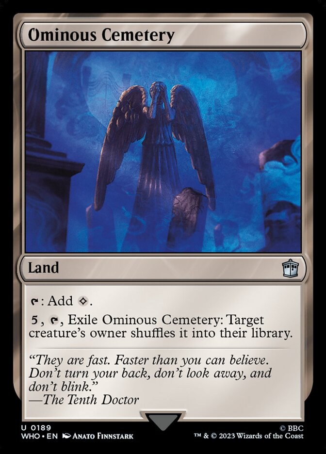 image Ominous Cemetery