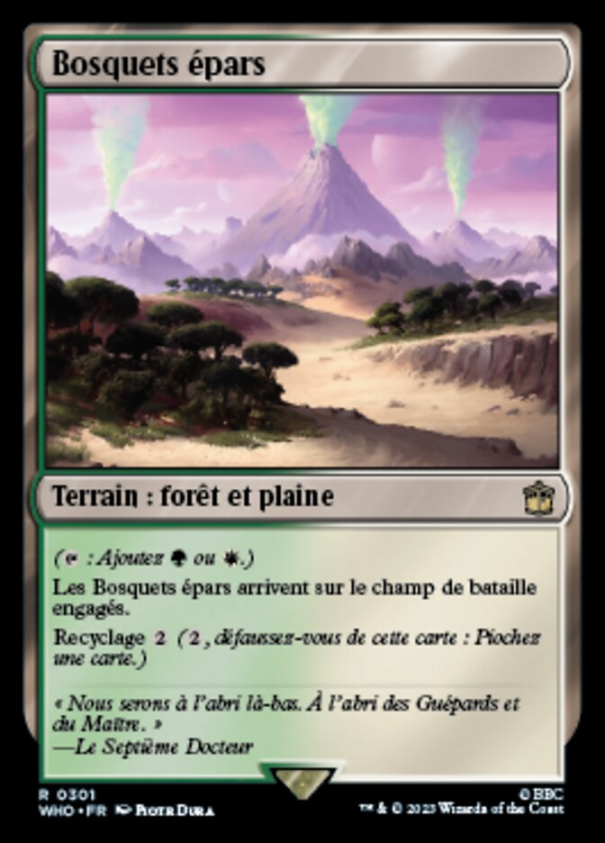 image Bosquets épars