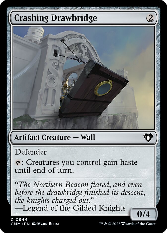 image Crashing Drawbridge