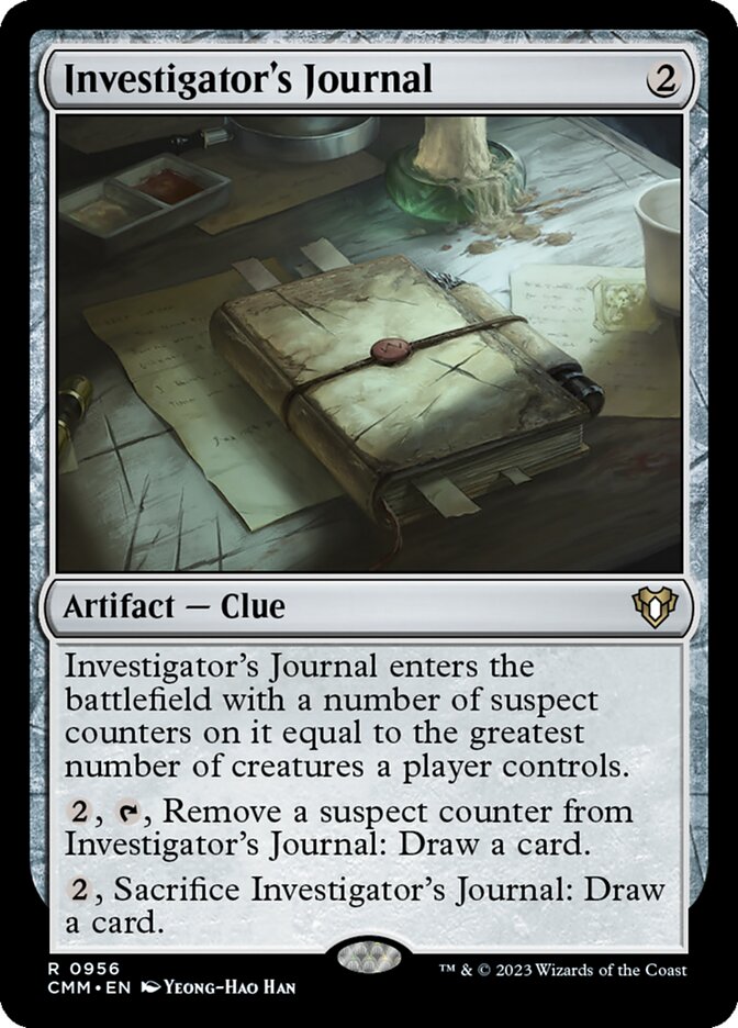 image Investigator's Journal