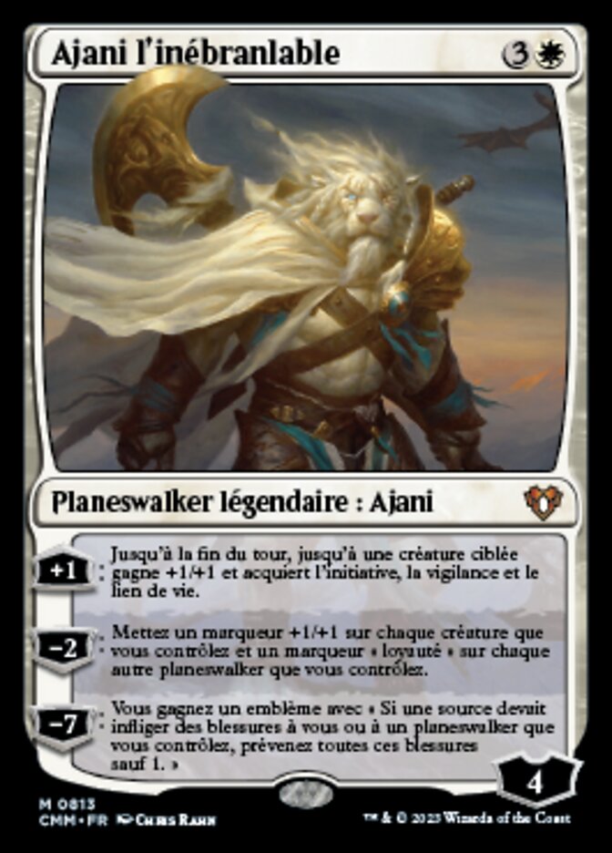 image Ajani l'inébranlable
