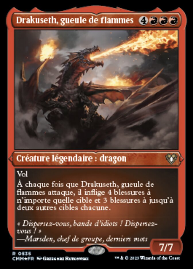 image Drakuseth, gueule de flammes