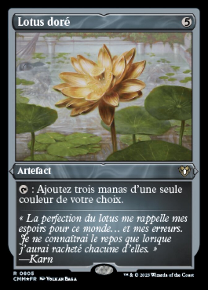 image Lotus doré
