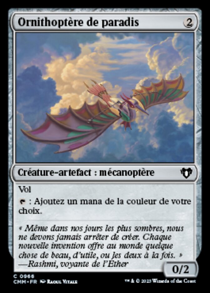 image Ornithoptère de paradis