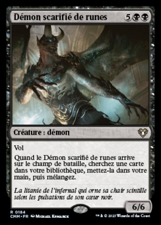 image Démon scarifié de runes