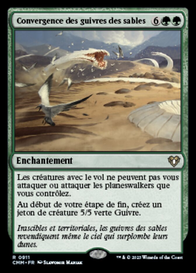 image Convergence des guivres des sables