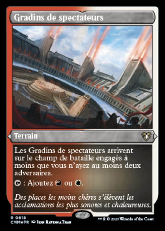image Gradins de spectateurs