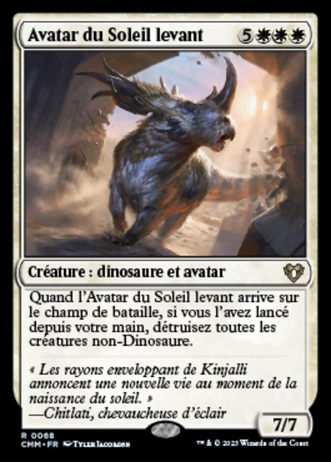 image Avatar du Soleil levant