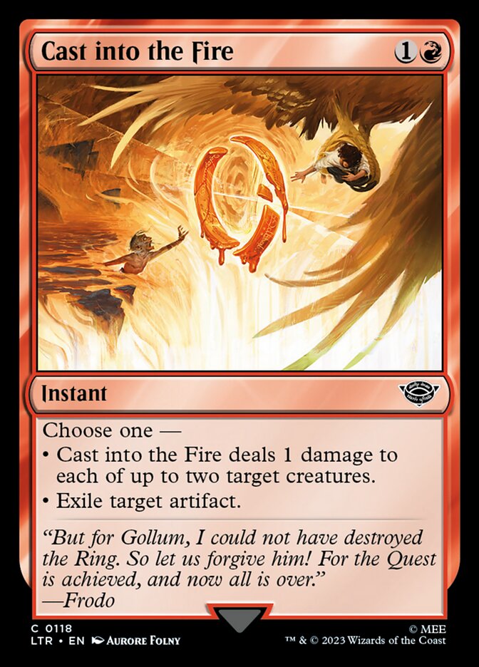 image Cast into the Fire