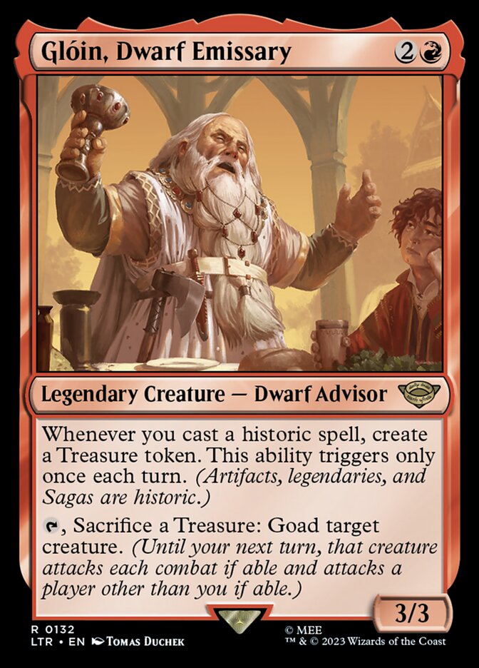 image Glóin, Dwarf Emissary