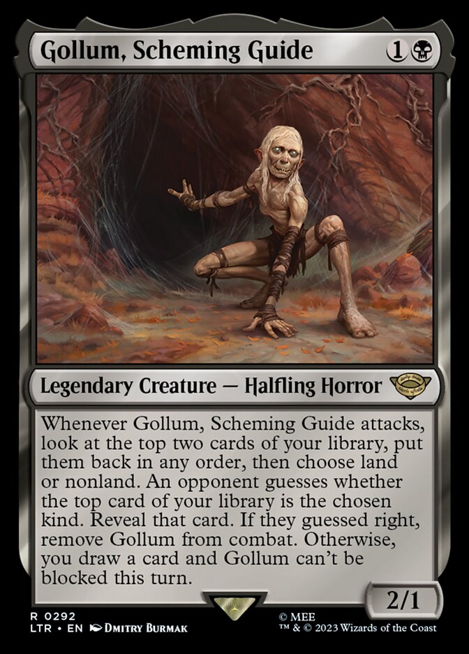 image Gollum, Scheming Guide