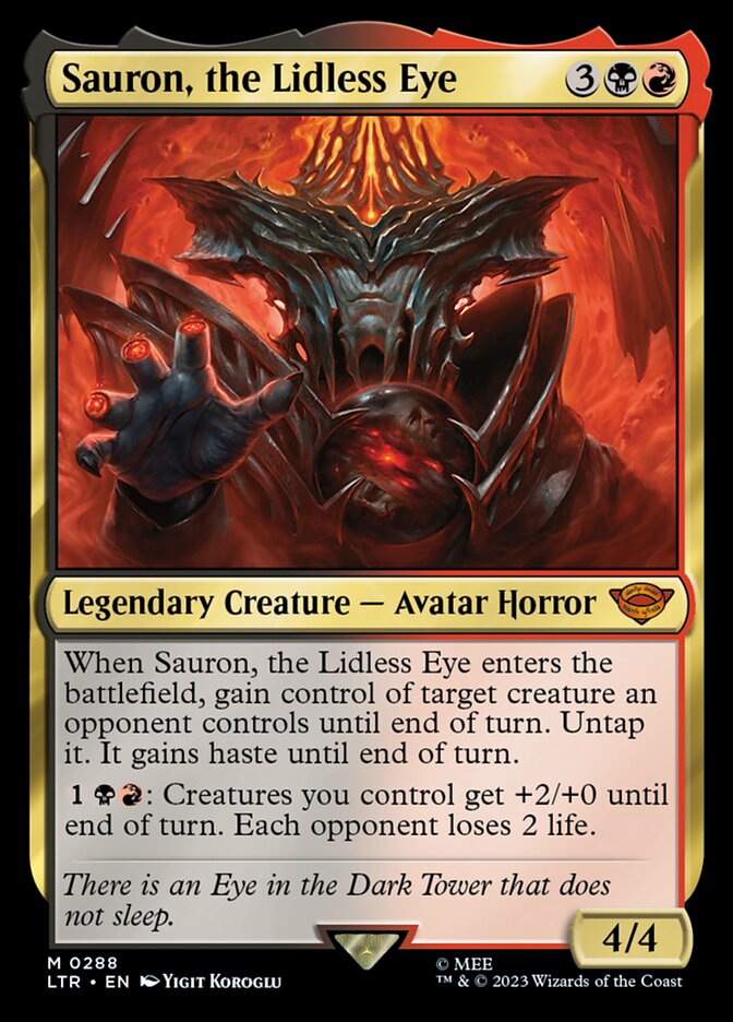 image Sauron, the Lidless Eye