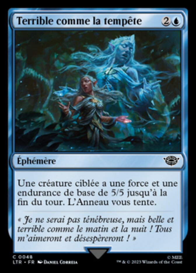 image Terrible comme la tempête