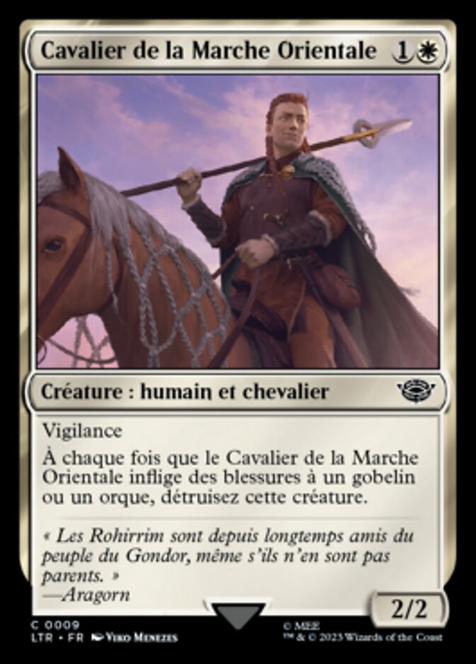 image Cavalier de la Marche Orientale
