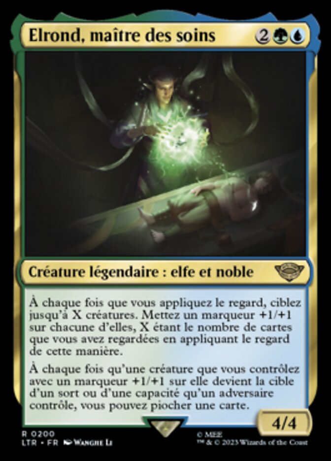 image Elrond, maître des soins
