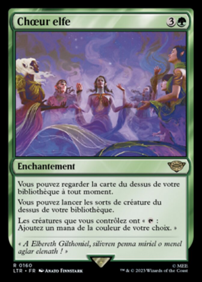 image Chœur elfe
