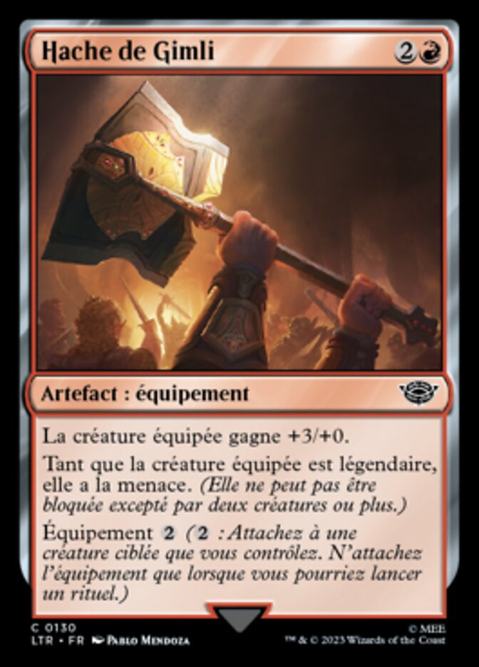 image Hache de Gimli