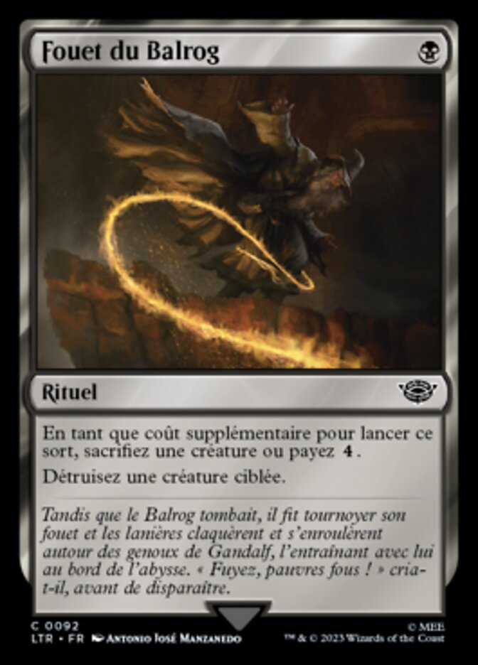 image Fouet du Balrog