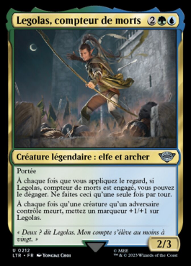 image Legolas, compteur de morts