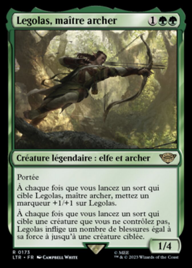 image Legolas, maître archer
