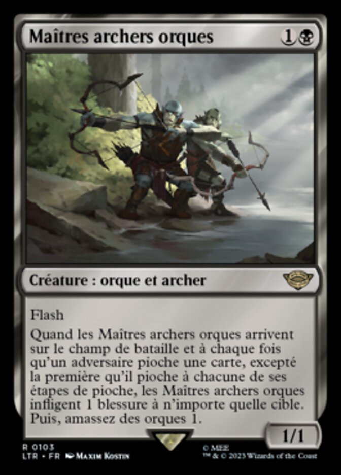 image Maîtres archers orques