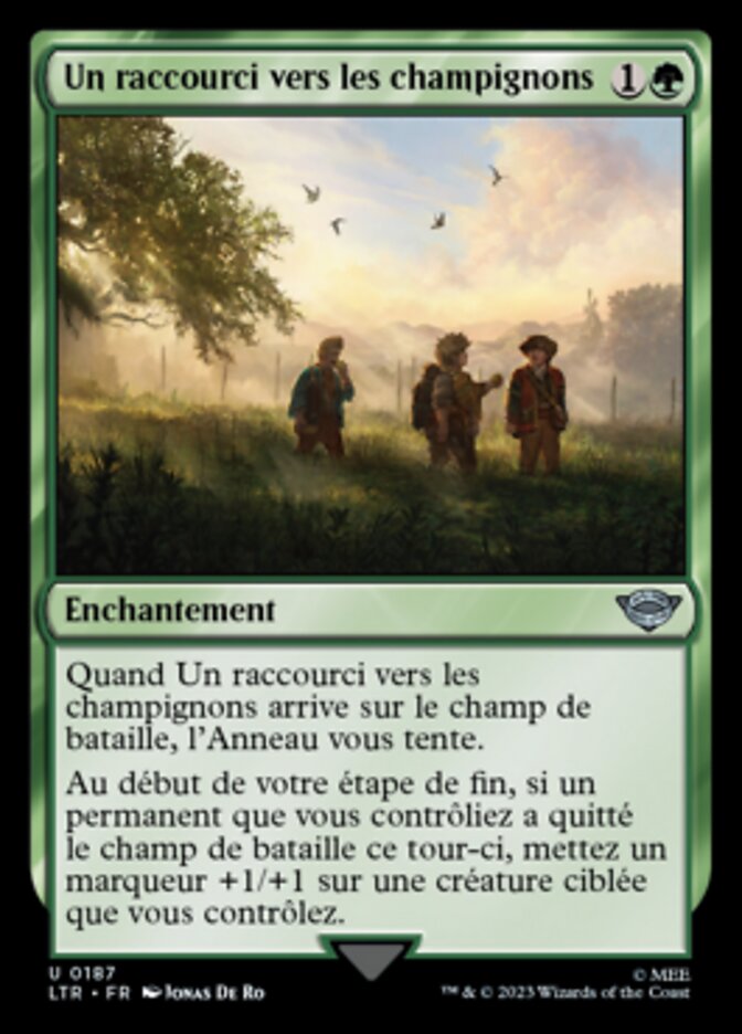 image Un raccourci vers les champignons
