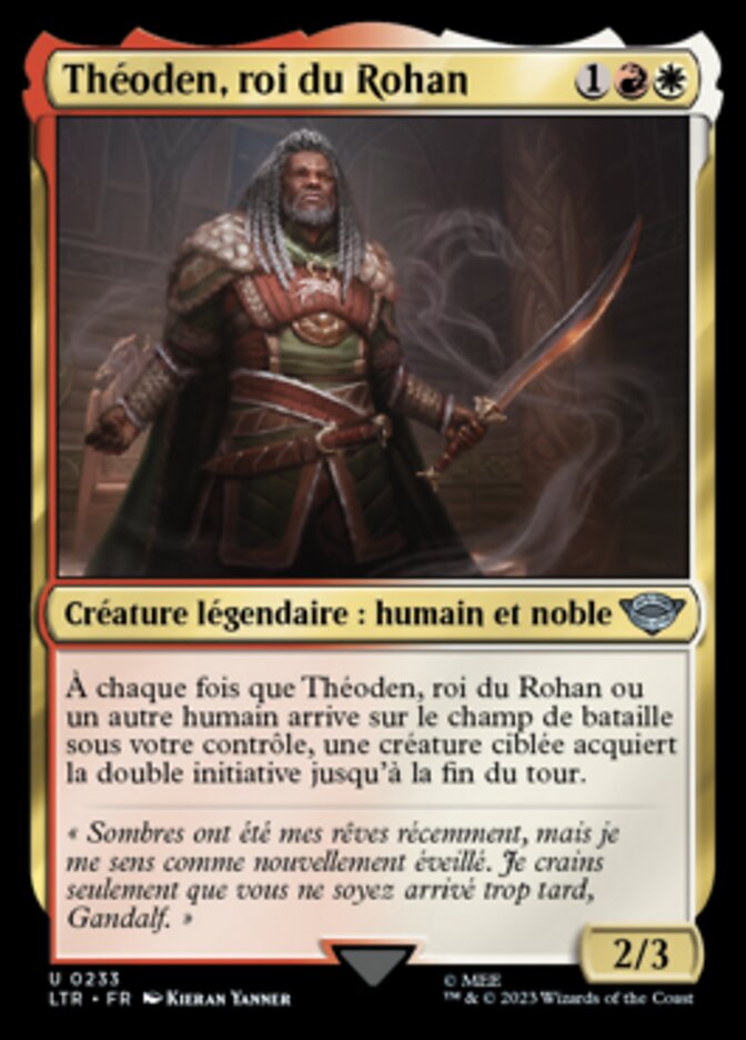 image Théoden, roi du Rohan