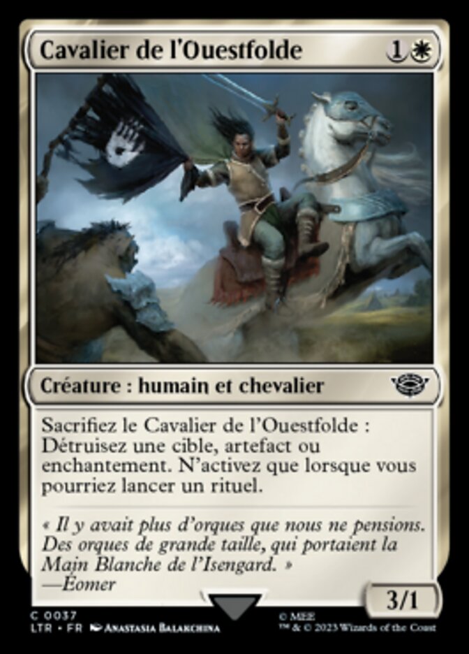 image Cavalier de l'Ouestfolde