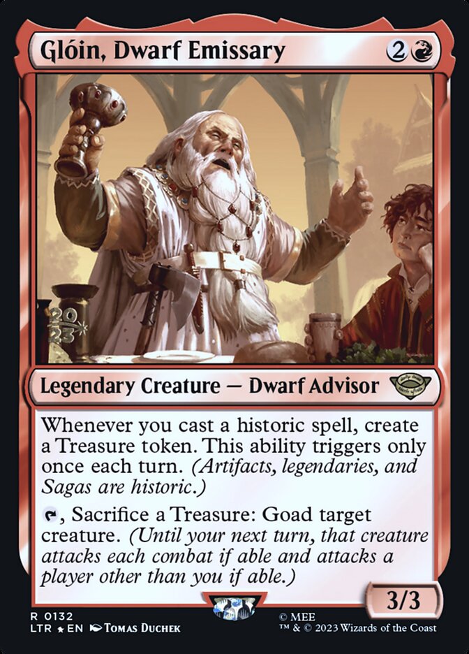 image Glóin, Dwarf Emissary