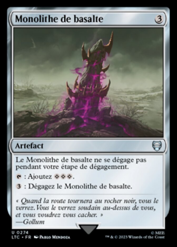 image Monolithe de basalte