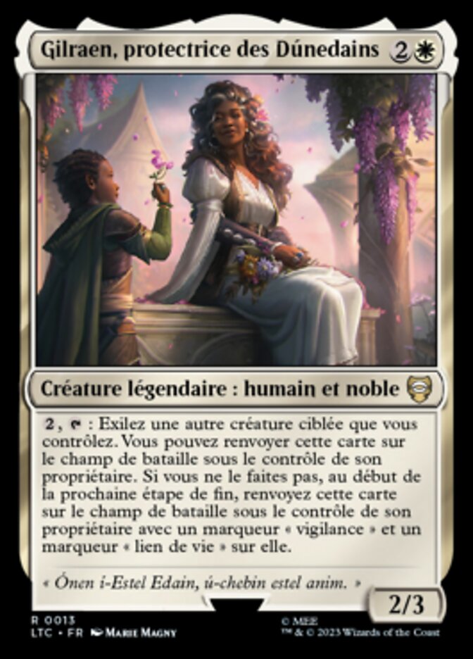 image Gilraen, protectrice des Dúnedains