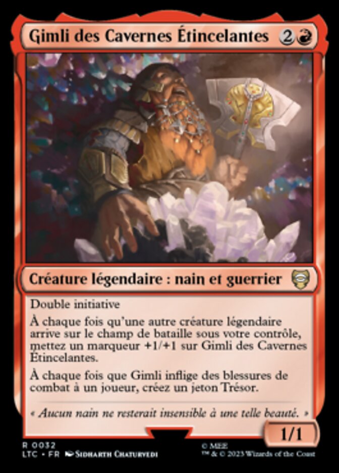 image Gimli des Cavernes Étincelantes