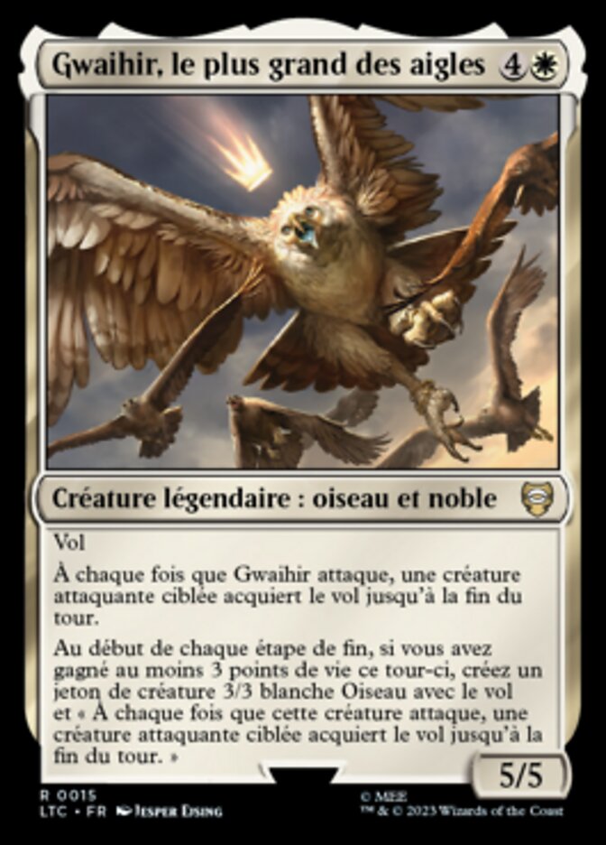 image Gwaihir, le plus grand des aigles