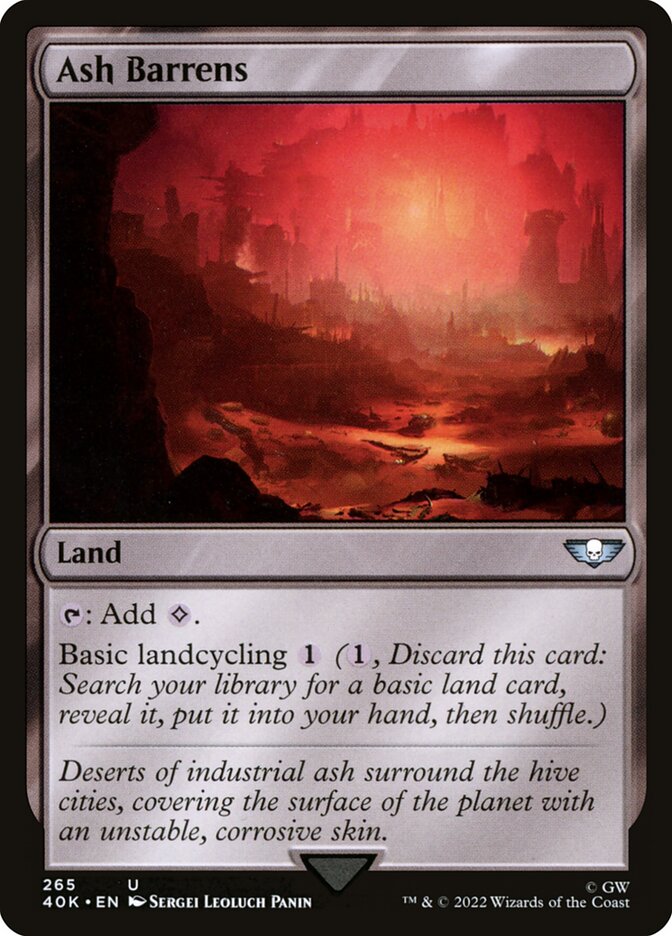 image Ash Barrens