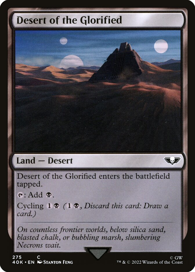 image Desert of the Glorified