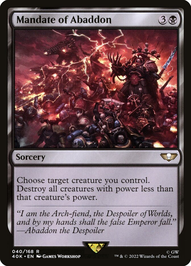 image Mandate of Abaddon